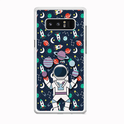 Astronauts Energy in Space Samsung Galaxy Note 8 Case-Oxvistore