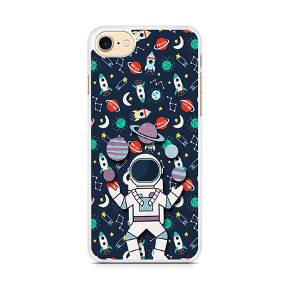 Astronauts Energy in Space iPhone 8 Case-Oxvistore