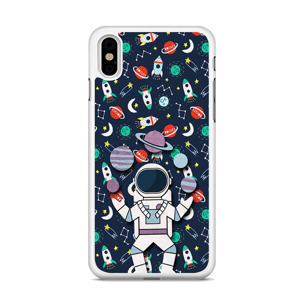 Astronauts Energy in Space iPhone X Case-Oxvistore