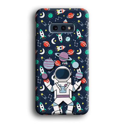 Astronauts Energy in Space Samsung Galaxy S10E Case-Oxvistore