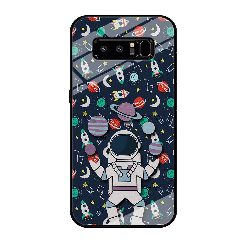 Astronauts Energy in Space Samsung Galaxy Note 8 Case-Oxvistore