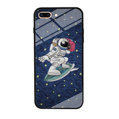 Astronauts Surf Between The Stars iPhone 8 Plus Case-Oxvistore