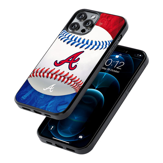 Atlanta Braves Ball 2D Rubber Phone Case