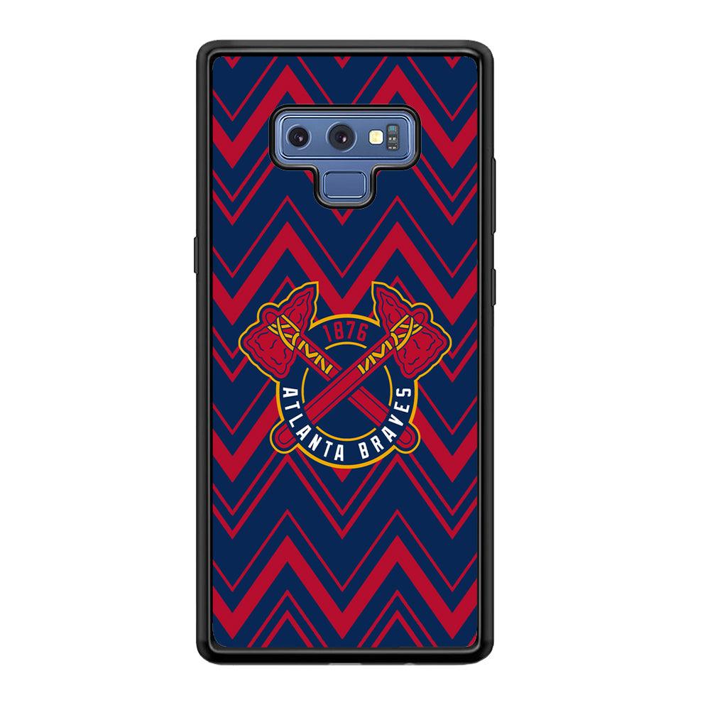 Atlanta Braves Double Power Samsung Galaxy Note 9 Case-Oxvistore