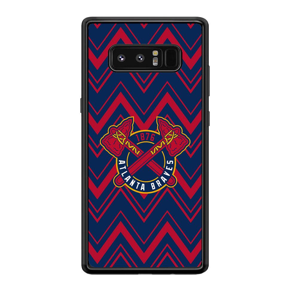 Atlanta Braves Double Power Samsung Galaxy Note 8 Case-Oxvistore