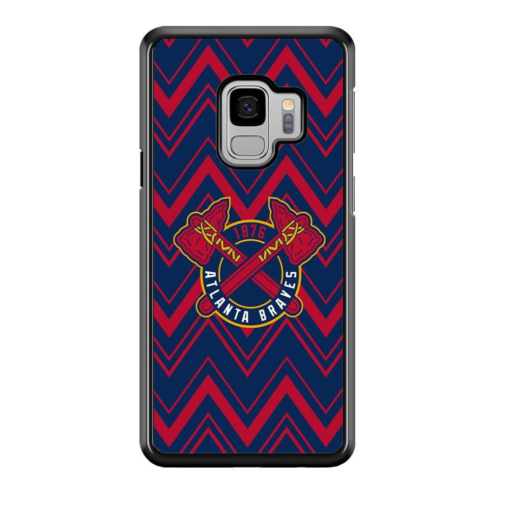 Atlanta Braves Double Power Samsung Galaxy S9 Case-Oxvistore