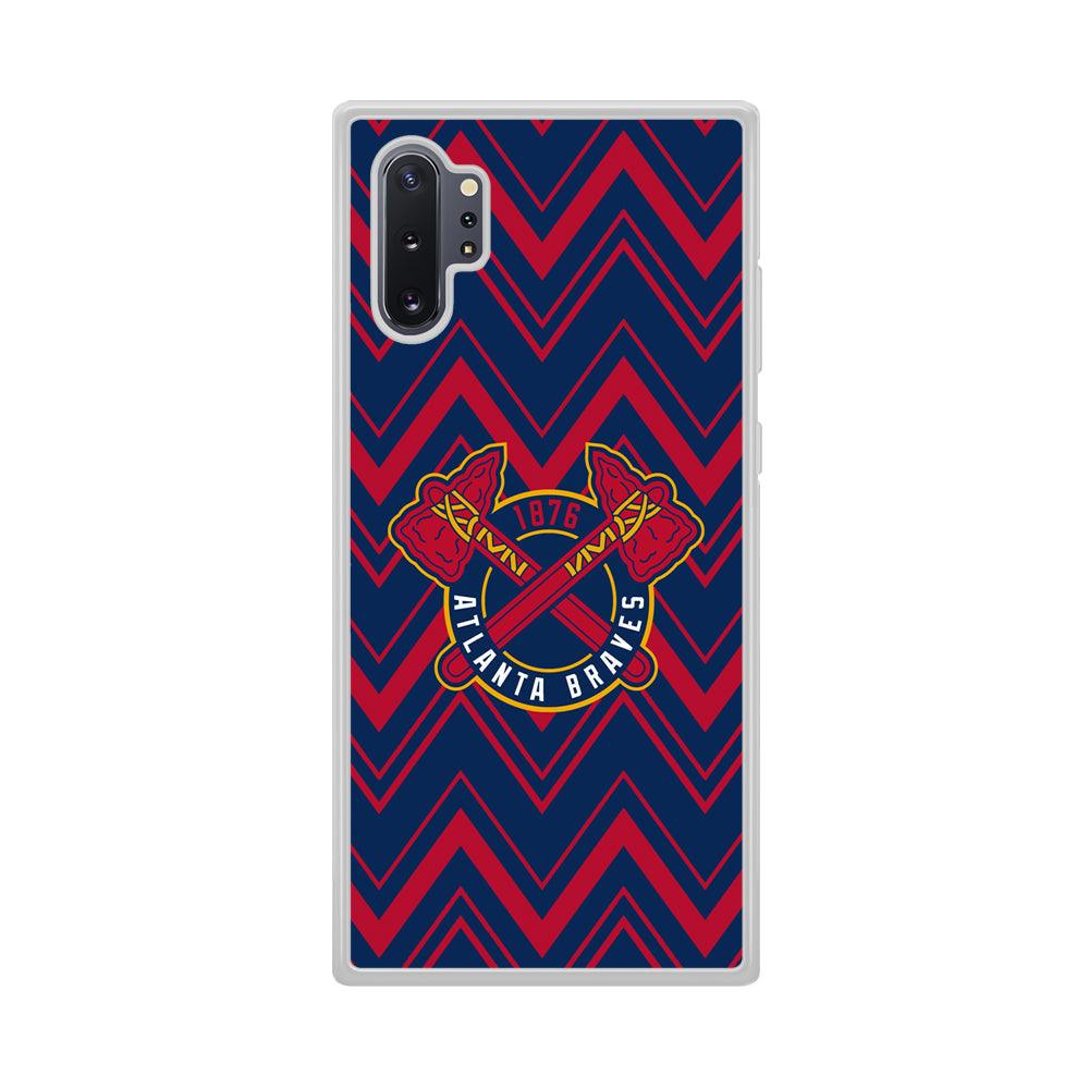 Atlanta Braves Double Power Samsung Galaxy Note 10 Plus Case-Oxvistore