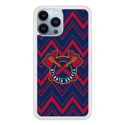 Atlanta Braves Double Power iPhone 14 Pro Case-Oxvistore