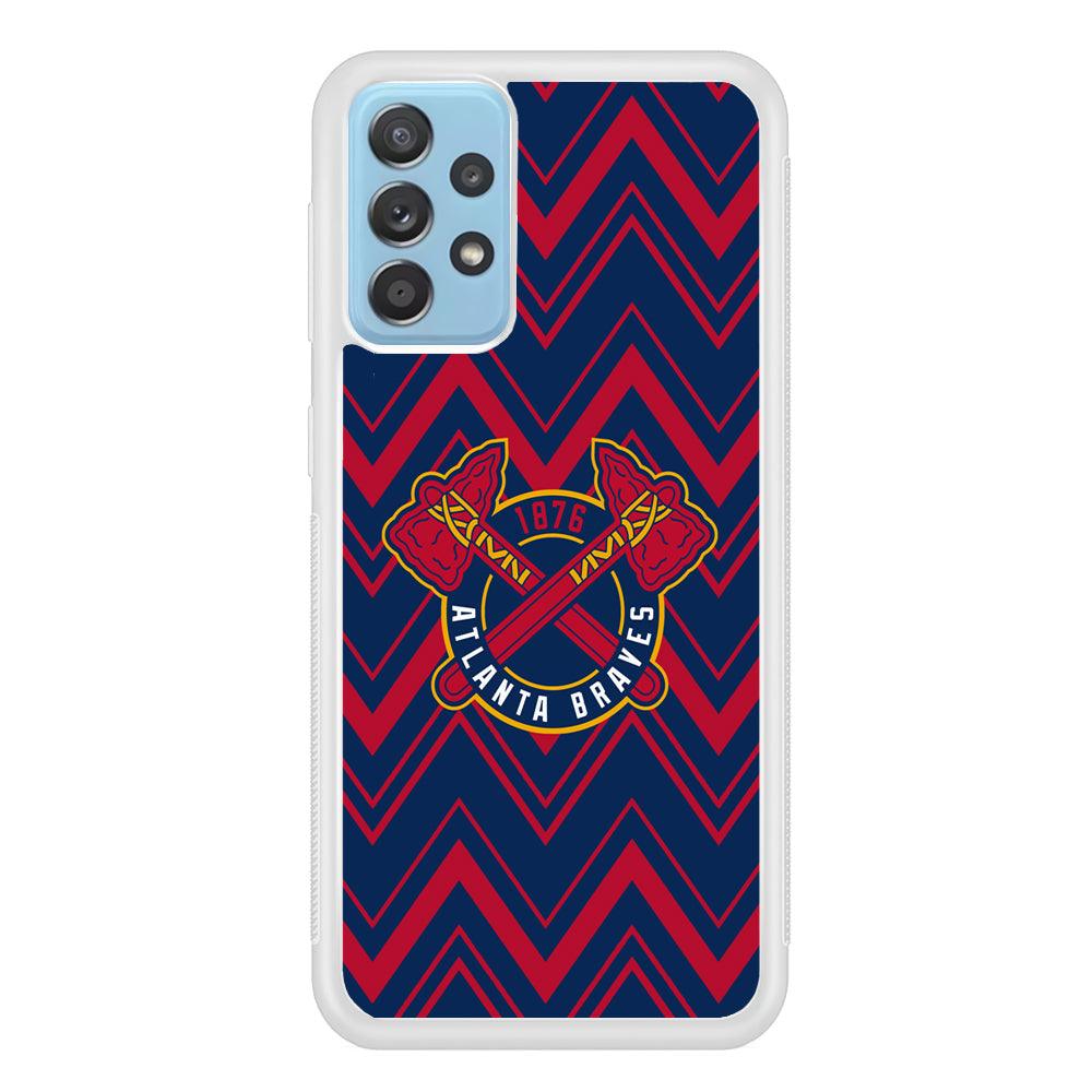 Atlanta Braves Double Power Samsung Galaxy A52 Case-Oxvistore