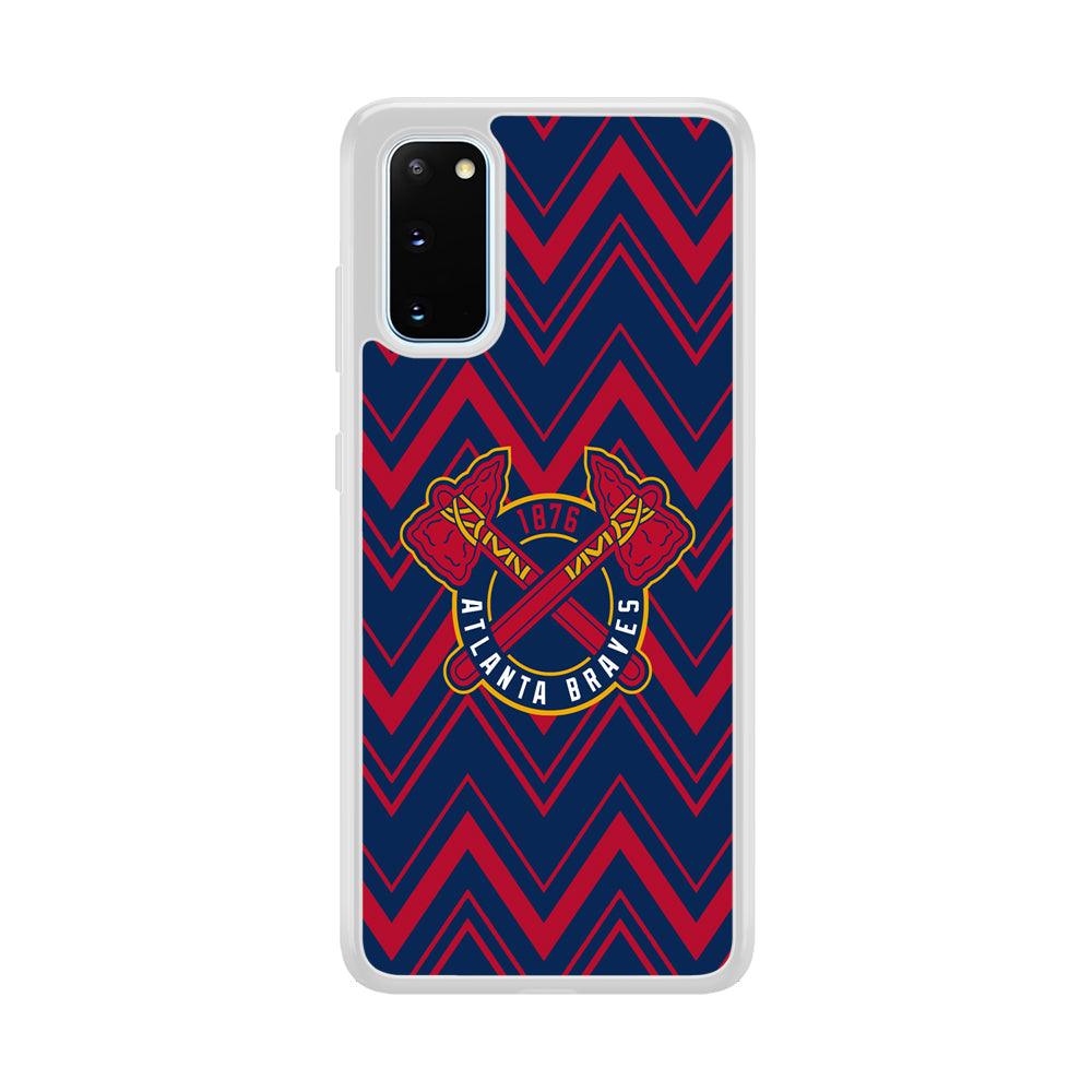 Atlanta Braves Double Power Samsung Galaxy S20 Case-Oxvistore