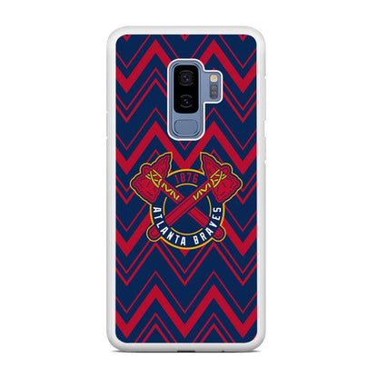 Atlanta Braves Double Power Samsung Galaxy S9 Plus Case-Oxvistore