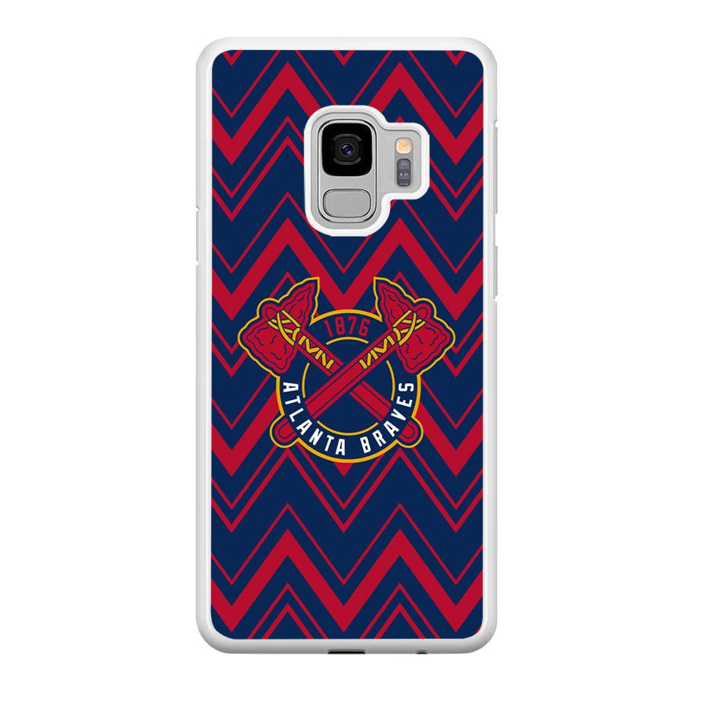 Atlanta Braves Double Power Samsung Galaxy S9 Case-Oxvistore