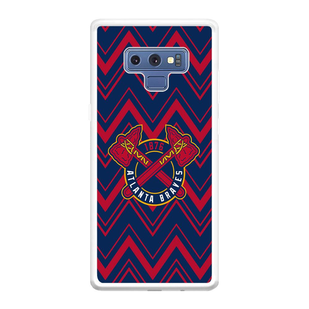 Atlanta Braves Double Power Samsung Galaxy Note 9 Case-Oxvistore