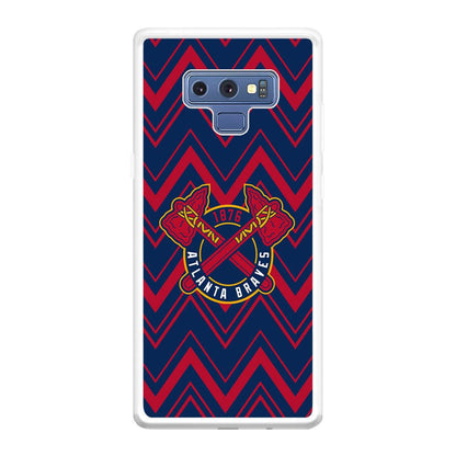 Atlanta Braves Double Power Samsung Galaxy Note 9 Case-Oxvistore