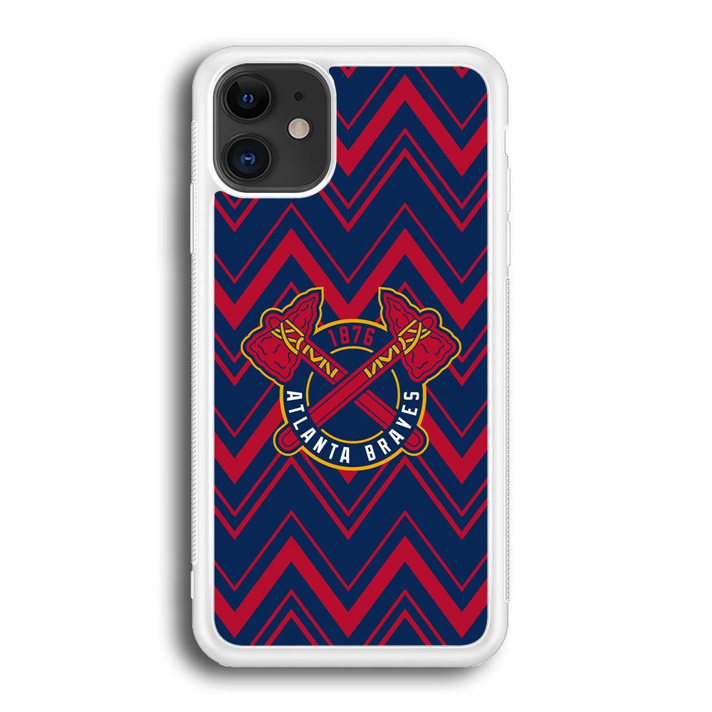 Atlanta Braves Double Power iPhone 12 Case-Oxvistore