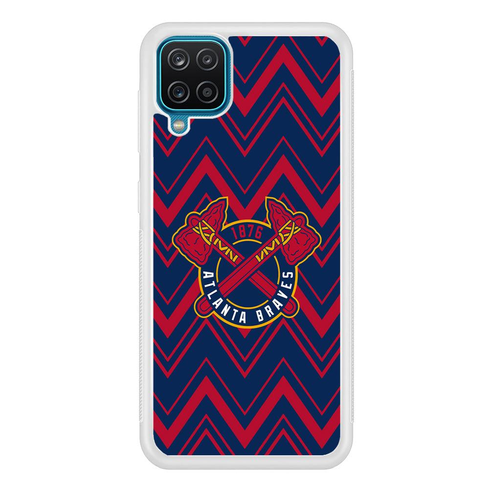 Atlanta Braves Double Power Samsung Galaxy A12 Case-Oxvistore