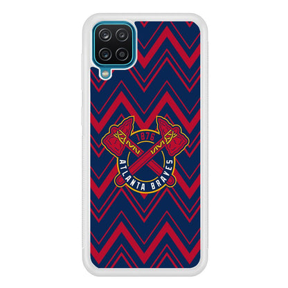 Atlanta Braves Double Power Samsung Galaxy A12 Case-Oxvistore