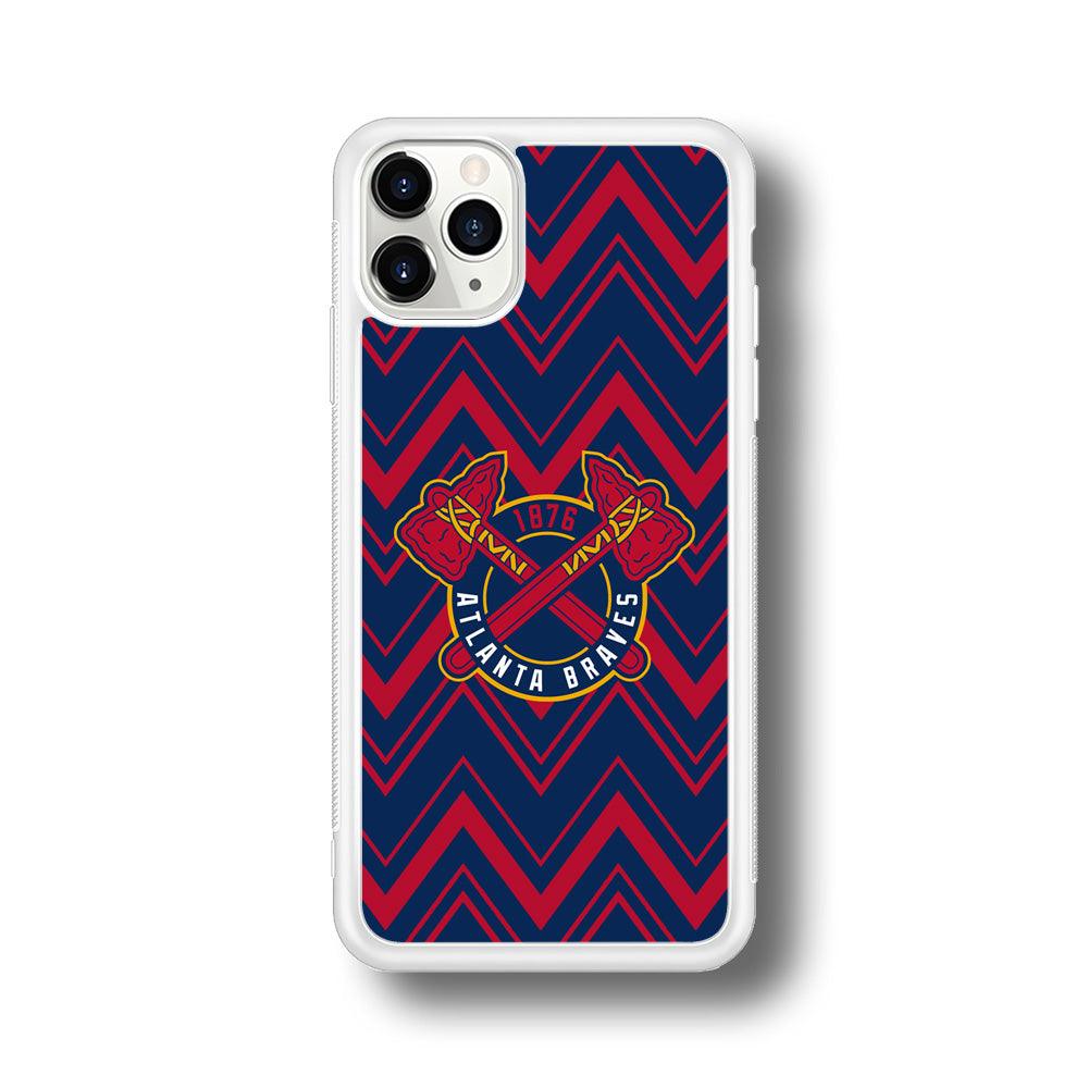 Atlanta Braves Double Power iPhone 11 Pro Case-Oxvistore