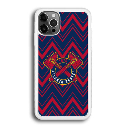 Atlanta Braves Double Power iPhone 12 Pro Max Case-Oxvistore