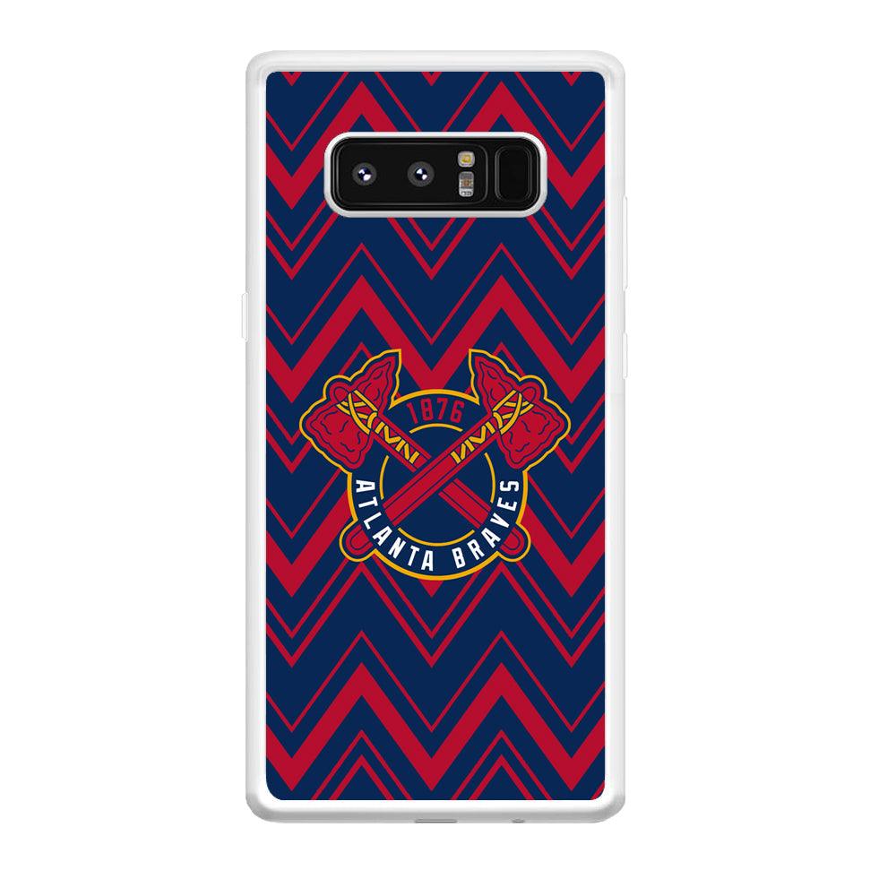 Atlanta Braves Double Power Samsung Galaxy Note 8 Case-Oxvistore