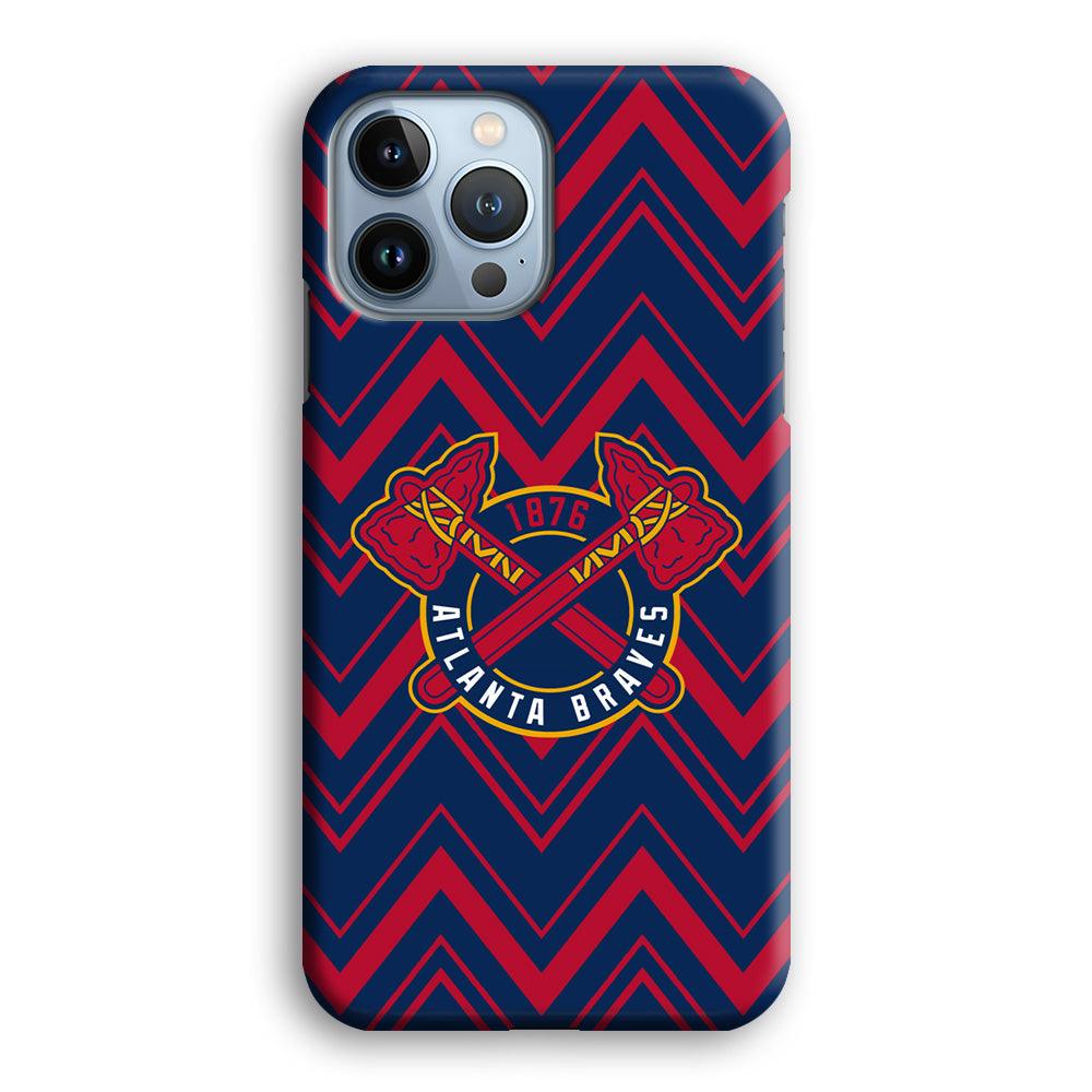 Atlanta Braves Double Power iPhone 13 Pro Case-Oxvistore