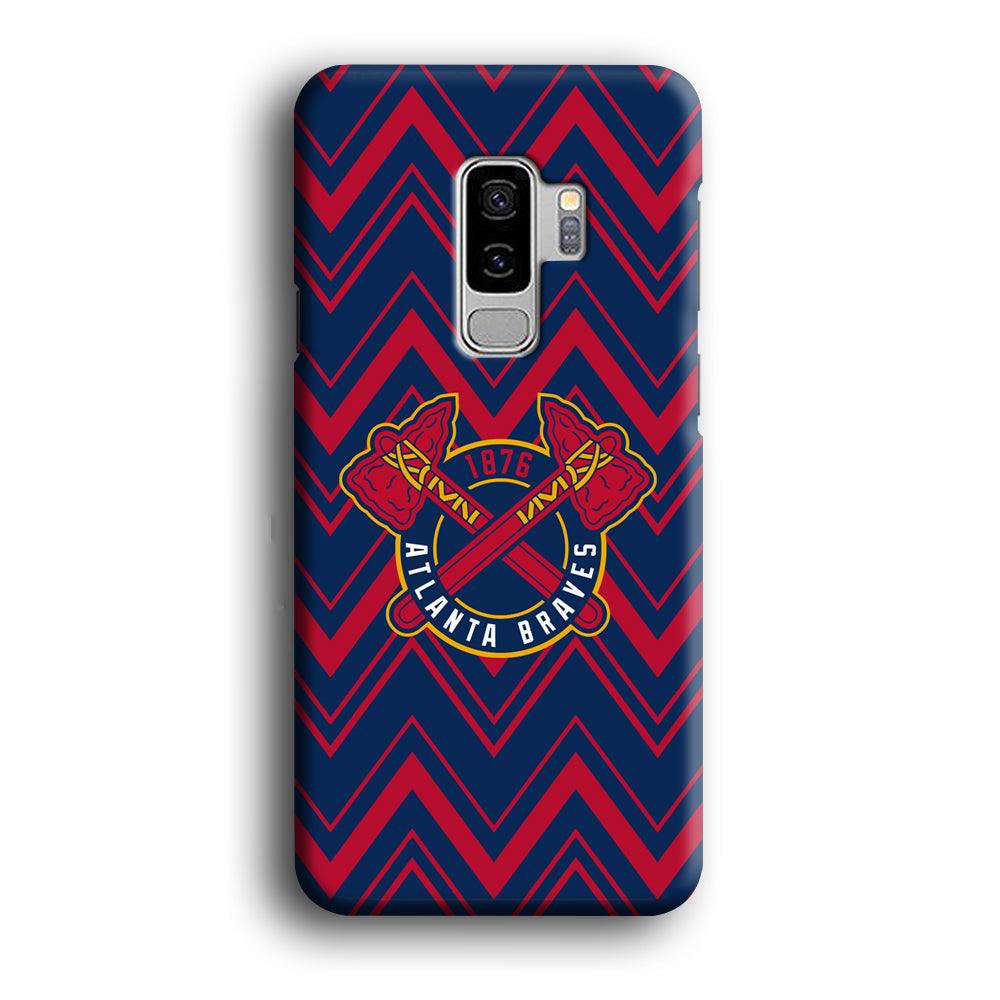 Atlanta Braves Double Power Samsung Galaxy S9 Plus Case-Oxvistore