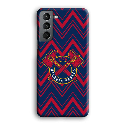 Atlanta Braves Double Power Samsung Galaxy S21 Plus Case-Oxvistore