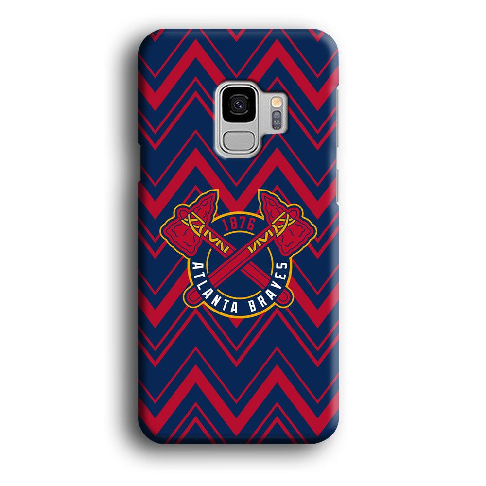 Atlanta Braves Double Power Samsung Galaxy S9 Case-Oxvistore