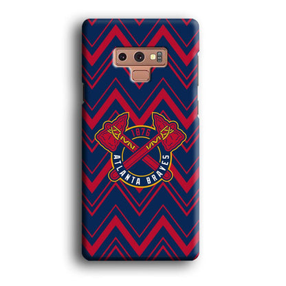 Atlanta Braves Double Power Samsung Galaxy Note 9 Case-Oxvistore