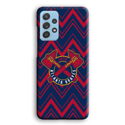 Atlanta Braves Double Power Samsung Galaxy A52 Case-Oxvistore