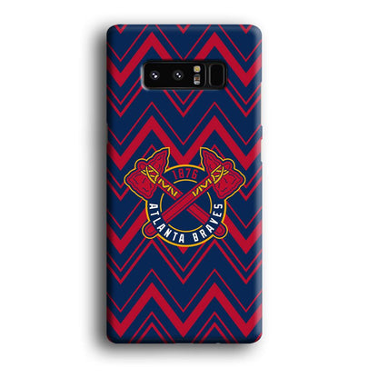 Atlanta Braves Double Power Samsung Galaxy Note 8 Case-Oxvistore