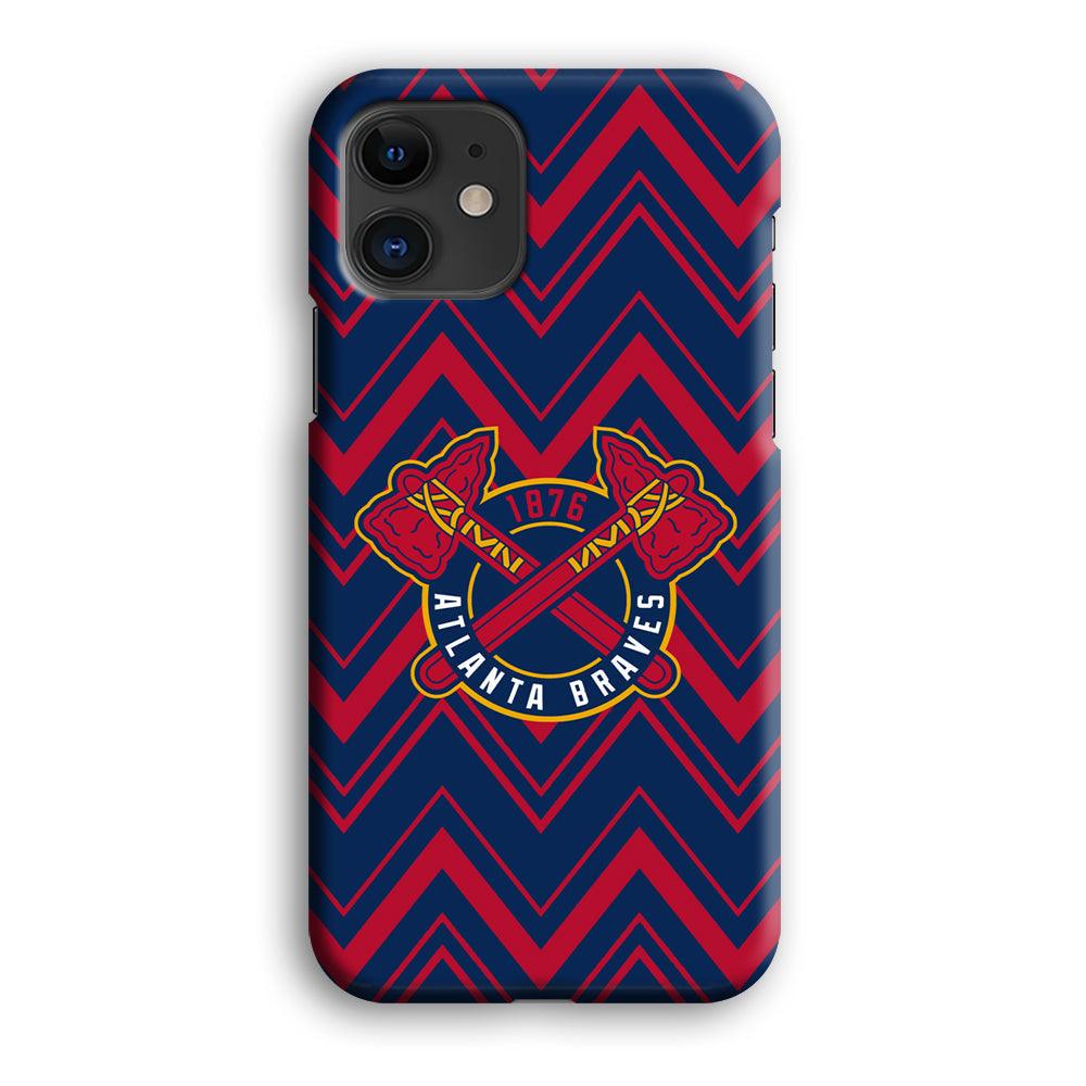 Atlanta Braves Double Power iPhone 12 Case-Oxvistore