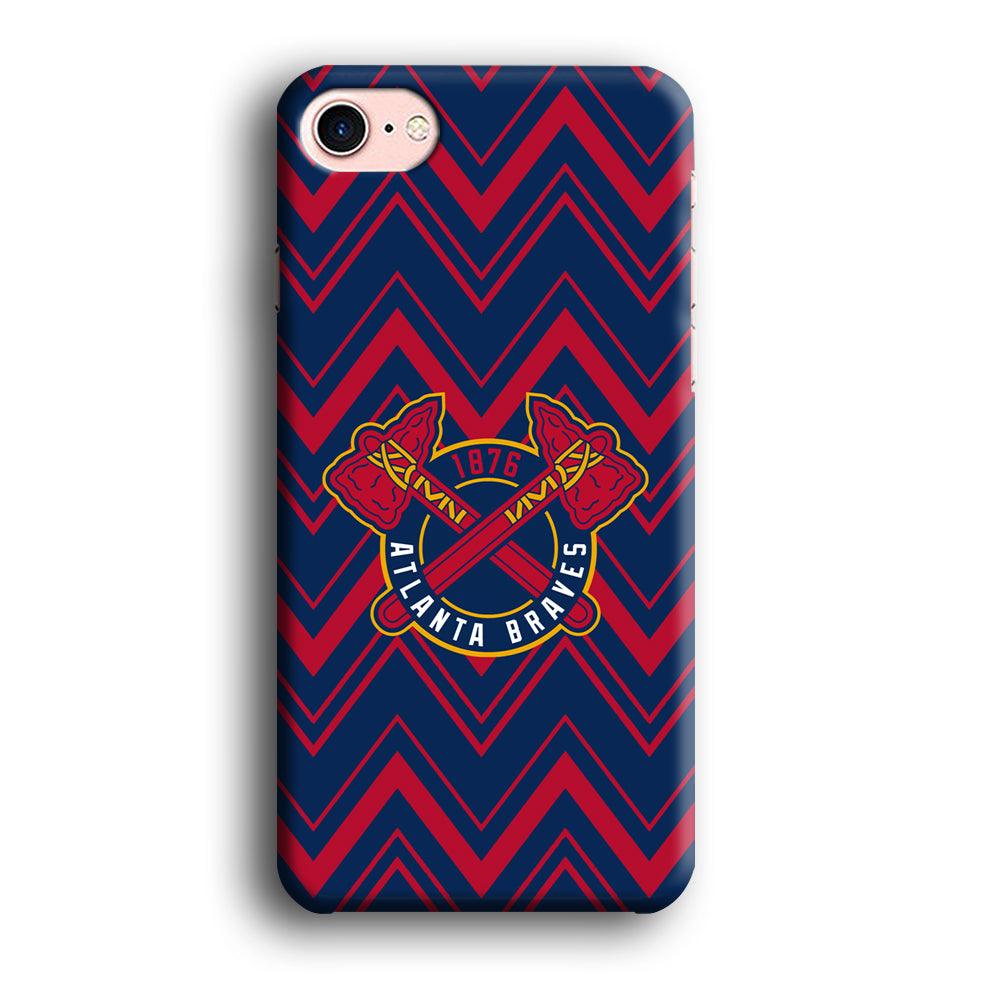 Atlanta Braves Double Power iPhone 8 Case-Oxvistore