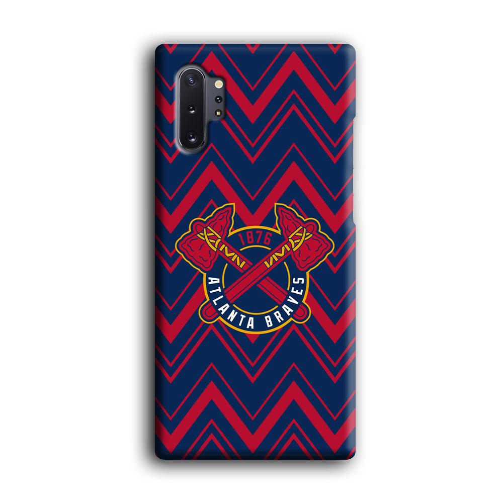 Atlanta Braves Double Power Samsung Galaxy Note 10 Plus Case-Oxvistore