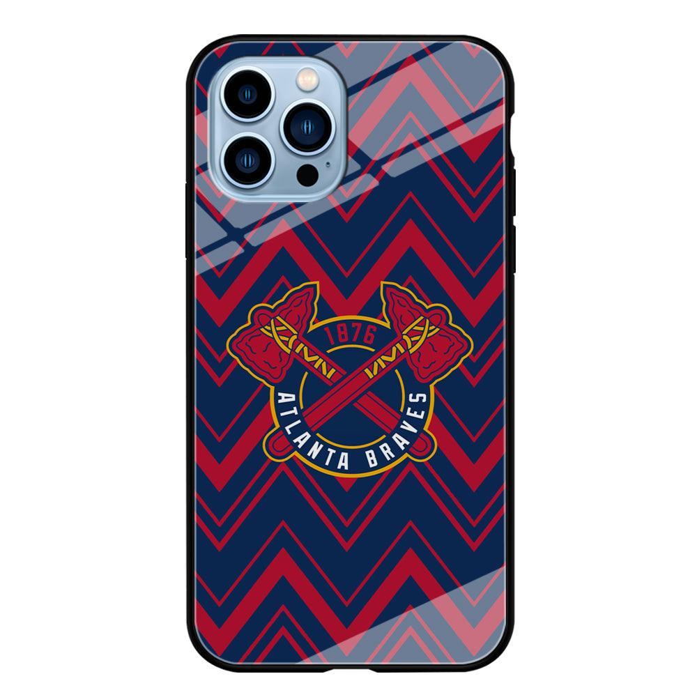 Atlanta Braves Double Power iPhone 14 Pro Max Case-Oxvistore