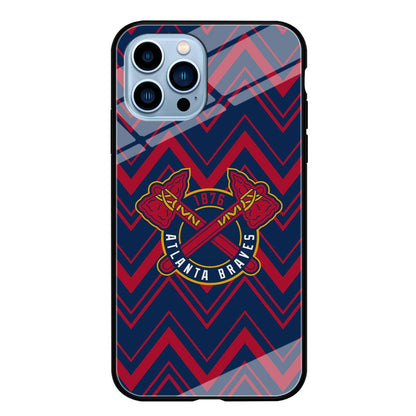 Atlanta Braves Double Power iPhone 15 Pro Max Case-Oxvistore