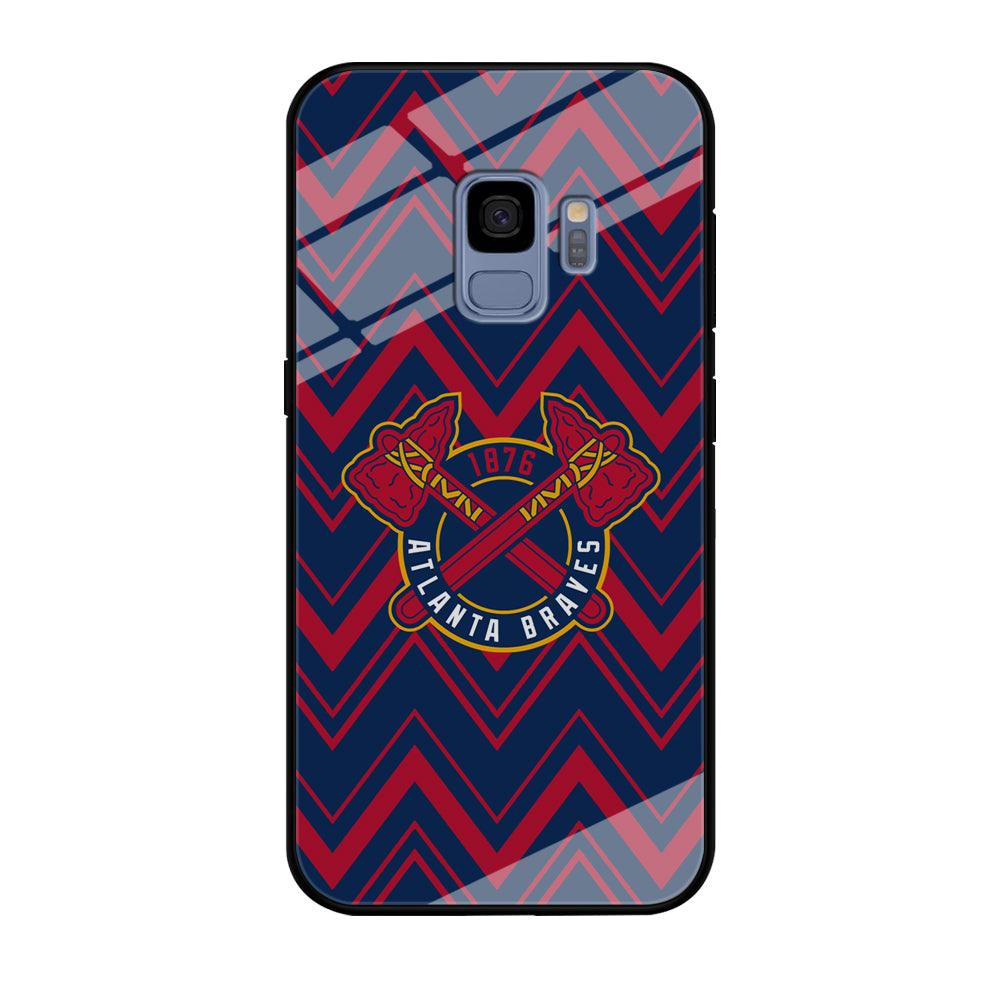 Atlanta Braves Double Power Samsung Galaxy S9 Case-Oxvistore