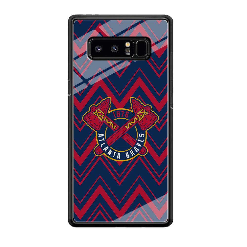 Atlanta Braves Double Power Samsung Galaxy Note 8 Case-Oxvistore