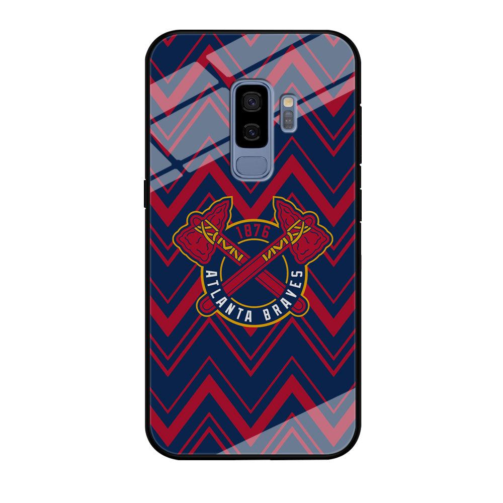 Atlanta Braves Double Power Samsung Galaxy S9 Plus Case-Oxvistore