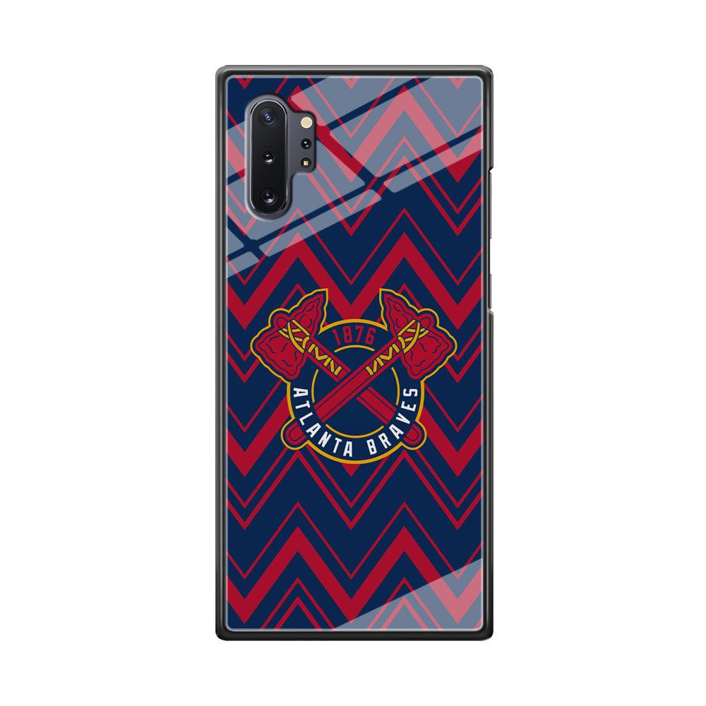 Atlanta Braves Double Power Samsung Galaxy Note 10 Plus Case-Oxvistore