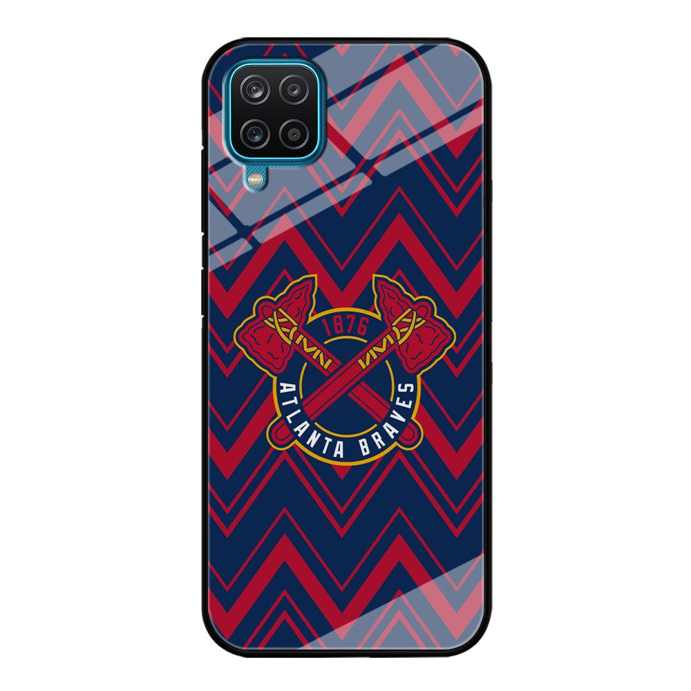 Atlanta Braves Double Power Samsung Galaxy A12 Case-Oxvistore