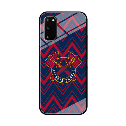 Atlanta Braves Double Power Samsung Galaxy S20 Case-Oxvistore