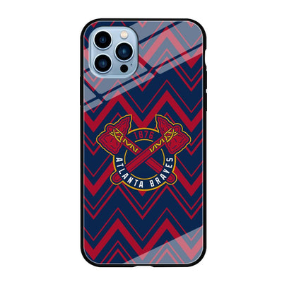 Atlanta Braves Double Power iPhone 12 Pro Max Case-Oxvistore