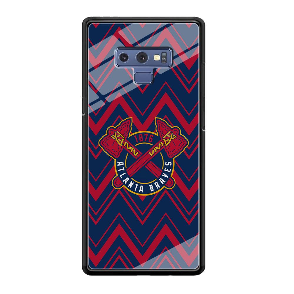 Atlanta Braves Double Power Samsung Galaxy Note 9 Case-Oxvistore