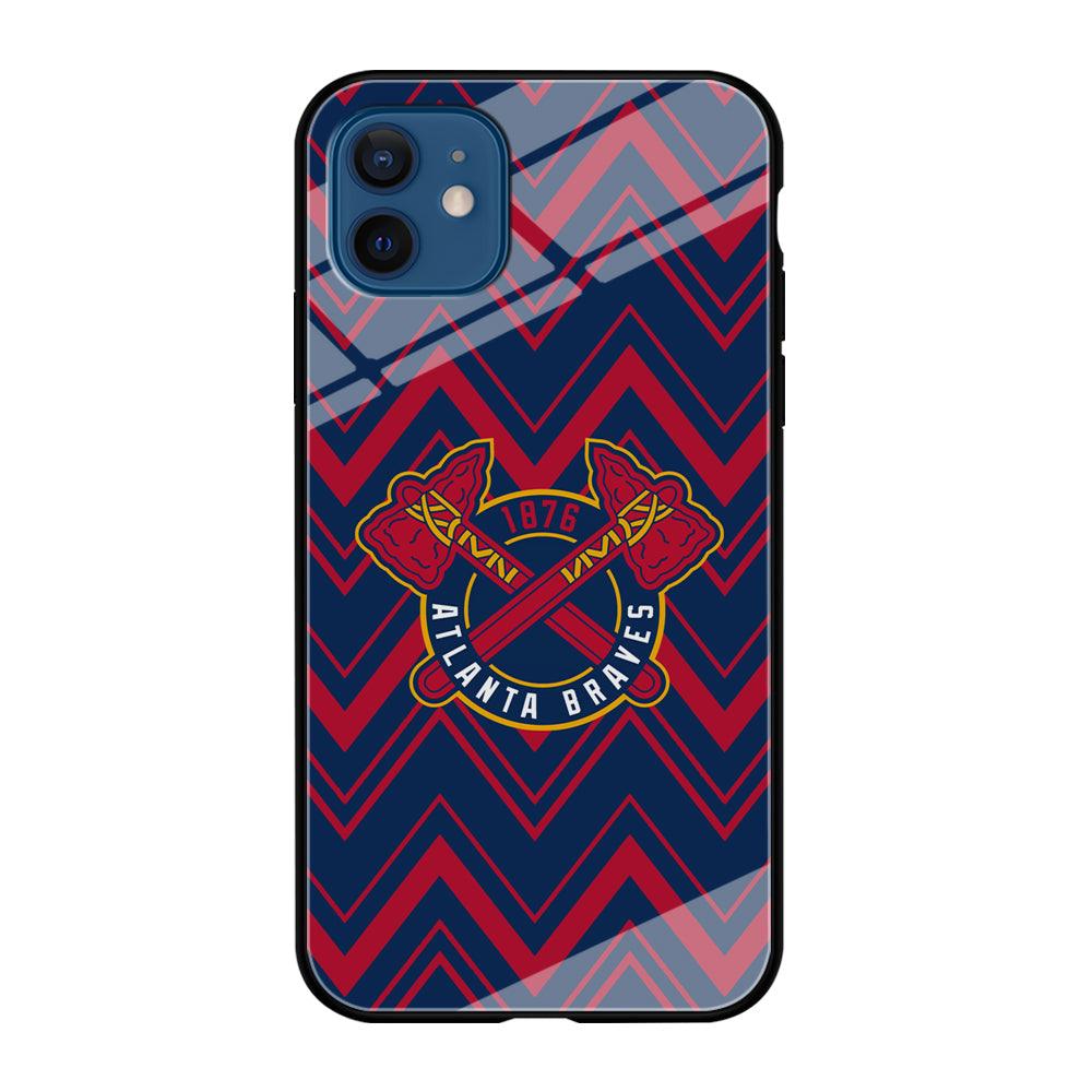 Atlanta Braves Double Power iPhone 12 Case-Oxvistore