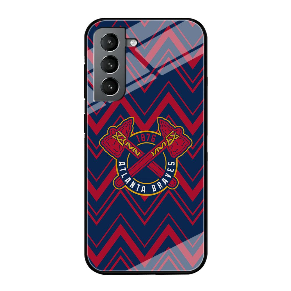 Atlanta Braves Double Power Samsung Galaxy S21 Plus Case-Oxvistore