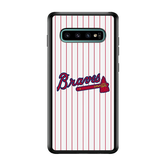 Atlanta Braves The Red Axe Samsung Galaxy S10 Case-Oxvistore