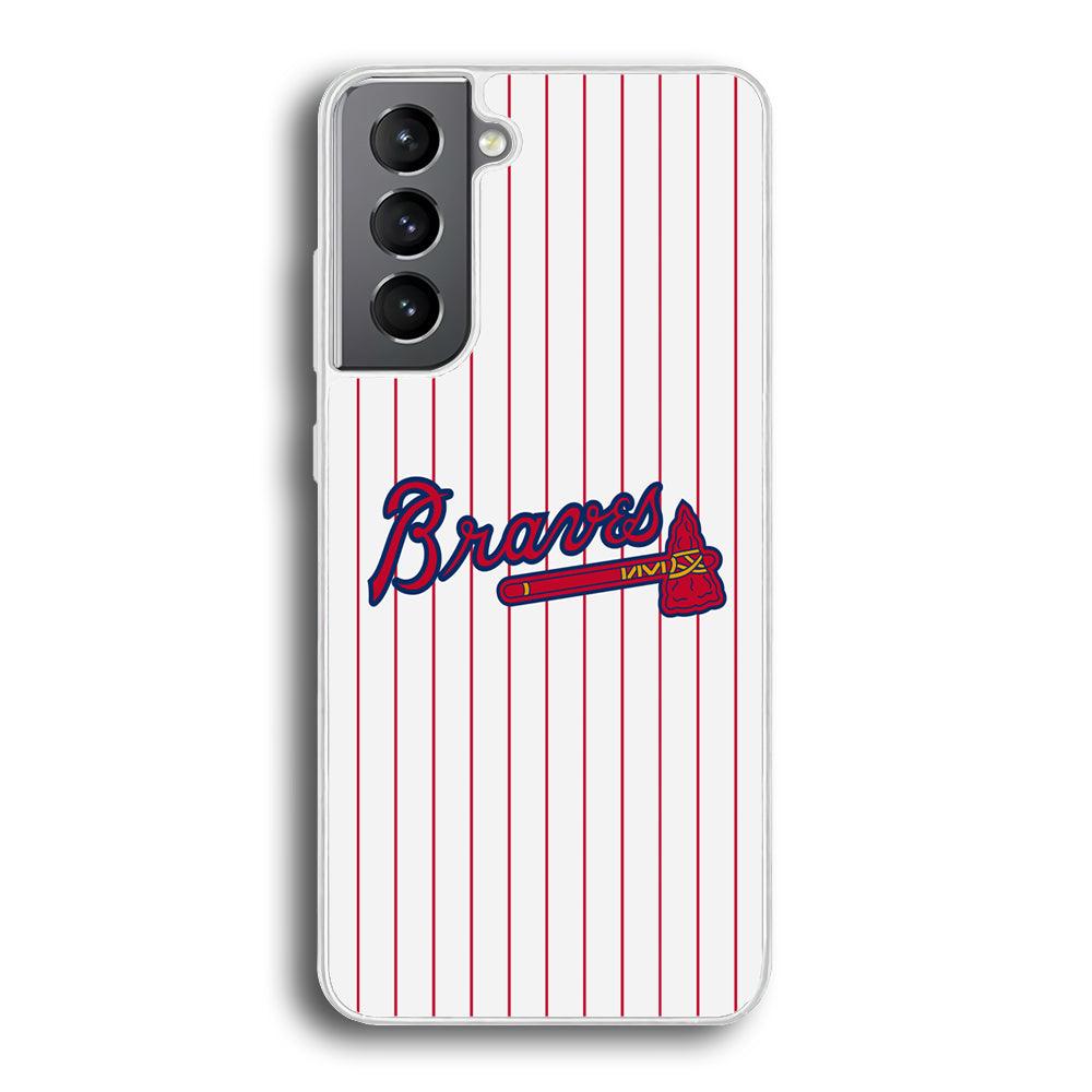 Atlanta Braves The Red Axe Samsung Galaxy S21 Plus Case-Oxvistore