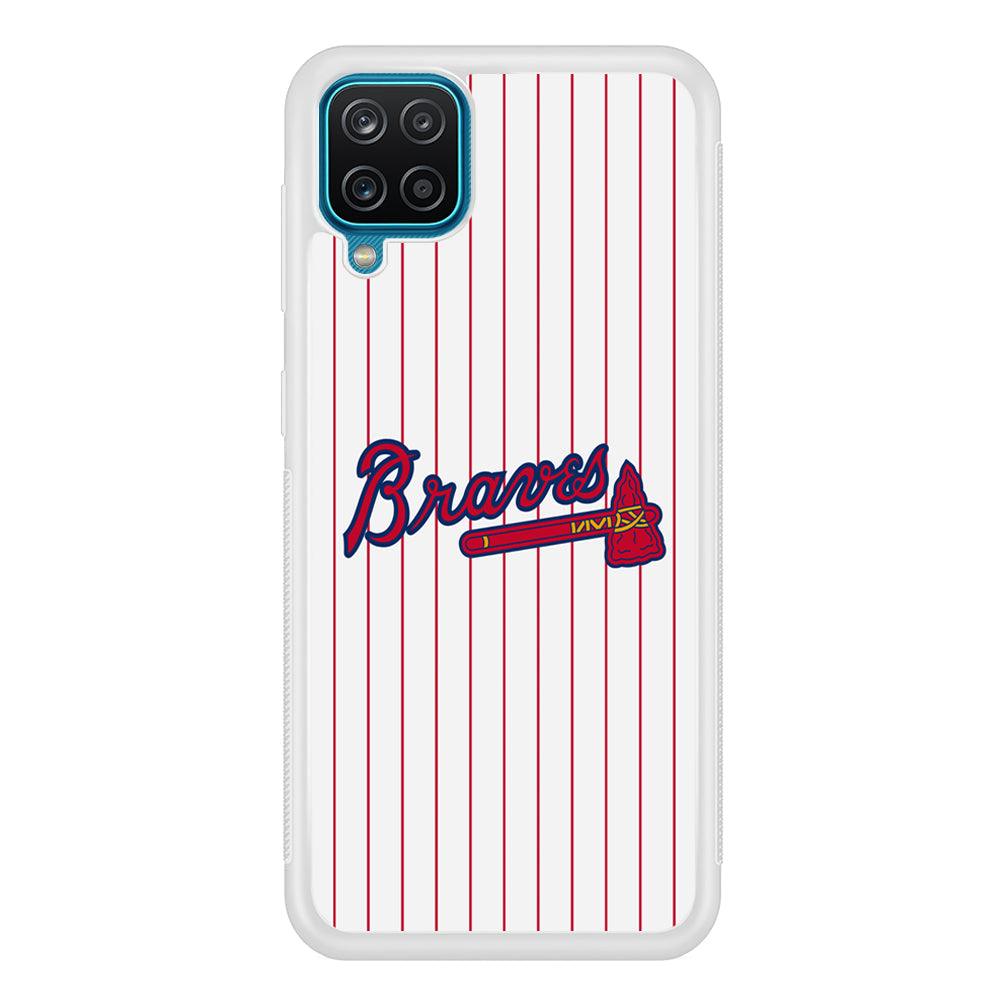 Atlanta Braves The Red Axe Samsung Galaxy A12 Case-Oxvistore