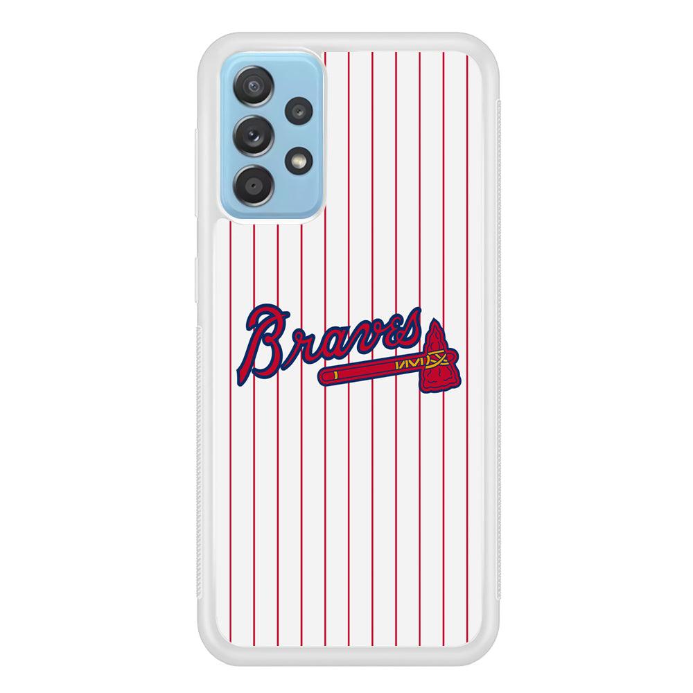 Atlanta Braves The Red Axe Samsung Galaxy A72 Case-Oxvistore